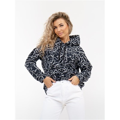 932 Худи Микки чёрный Свт