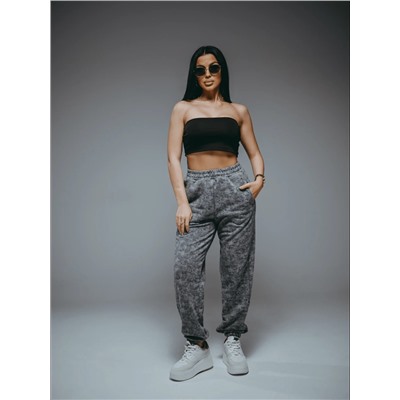 Брюки Стиль варенка светло-серый Лт