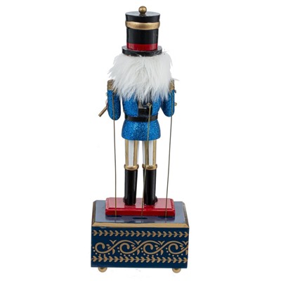 GAEM Фигурка декоративная "Щелкунчик" с музыкой и движением,, L11,5 W10 H32 см