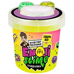 Слайм, Emoji-slime, жёлтый, 110 г, Влад А4
