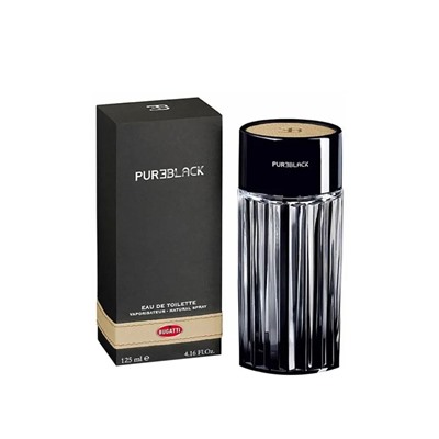 Bugatti Pureblack for men 125 ml