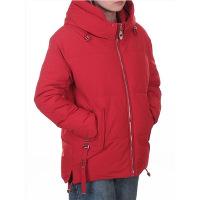 2387 RED Куртка зимняя женская (150 гр. холлофайбер)