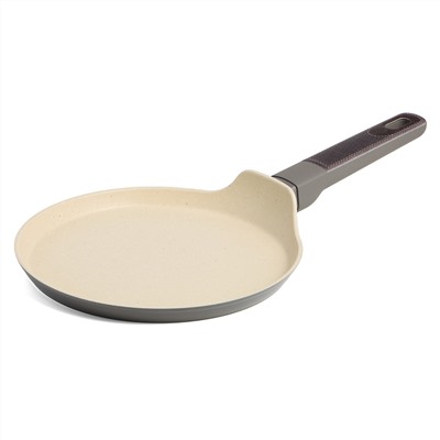 СКОВОРОДА БЛИННАЯ С АНТИПРИГАРНЫМ ПОКРЫТИЕМ PFLUON MARBLE, 22*4,3 СМ