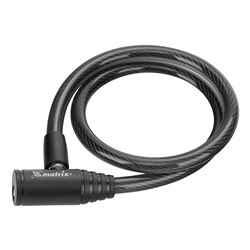 Замок тросовый универсальный, 10 х 650 мм Matrix