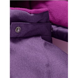 Комбинезон подростковый зимний для девочки фиолетового цвета 9402F