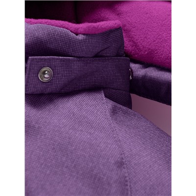 Комбинезон подростковый зимний для девочки фиолетового цвета 9402F