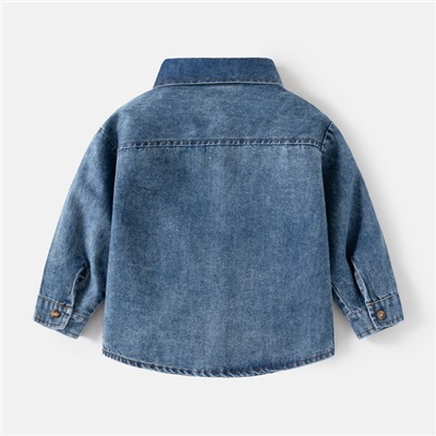 Рубашка джинсовая WELLKIDS