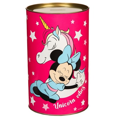 Копилка XXL "Unicorn vibes", Минни Маус 20,5 см х 12 см х 12 см
