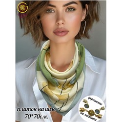 Платок на шею с украшением Артикул 2455/36