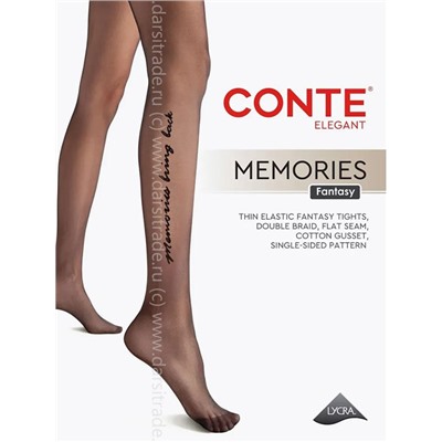 Колготки женские Fantasy Memories Conte Дроп