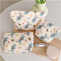 Brand fresh cute rabbit, cosmetic bag, storage system, shoulder bag, small clutch bag, new collection