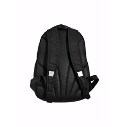 Рюкзак школьный, 38×28×18 см, Grizzly, эргономичная спинка, чёрный, RG-563-7_1