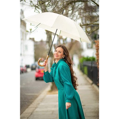 G807-050 Cream (Бежевый) Зонт женский трость Fulton