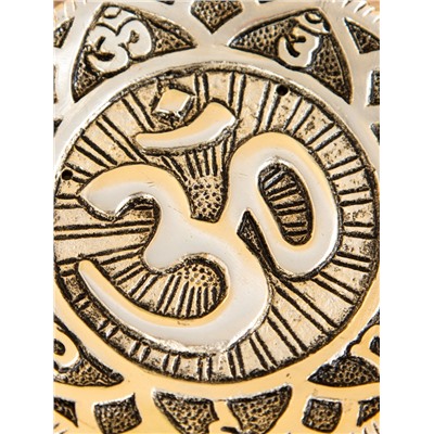 Подставка под благовония «ОМ», алюминий