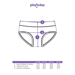 Трусы для девочки, 2 шт в комплекте