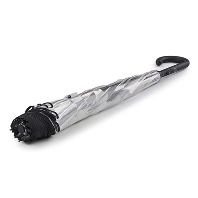 L911-004 Clear (Прозрачный) Зонт женский трость Fulton