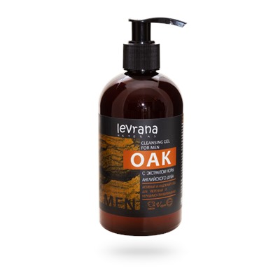 Гель для умывания Дуб, мужской, 300 мл
