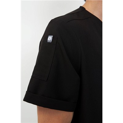 Топ медицинский мужской 6-77-15-1 / Curly 65 Rich black