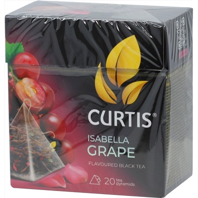 CURTIS. Isabella Grape (пирамидки) карт.пачка, 20 пирамидки
