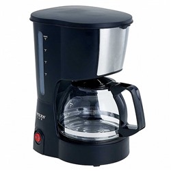 Кофеварка DELTA LUX DL-8161 600Вт черная 6 чашек (6шт)