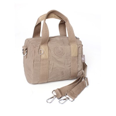 Сумка женская текстиль BoBo-5028,  1отд,  плечевой ремень,  серый 266126