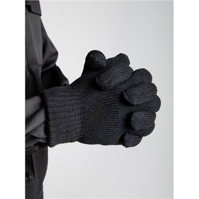 Мужские перчатки полушерсть 17п / Люкс (двойные)