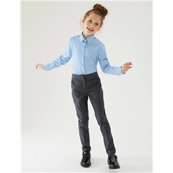 Girls' Super Skinny Leg School Trousers (2-18 Yrs)