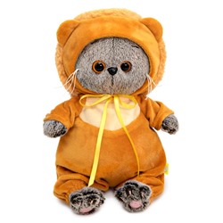 Мягкая игрушка "Кот Басик BABY в костюмчике "Львенок" (20 см)