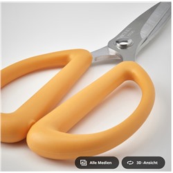 BRYTBÖNA Kräuterschere, orange, 16 cm