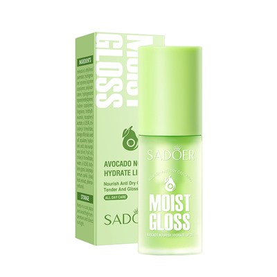 Питающие и увлажняющее масло для губс авокадо SADOER Avocado Nourish Hydrate Lip Oil, 4.5 гр