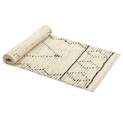 Ковер из переработанного хлопка Dispur из коллекции Ethnic, 70x160см