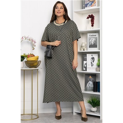 Платье Ривьера (хаки) П13867-1М