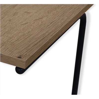 Столик придиванный SHT-CT9
                        дуб галифакс табак / черный муар