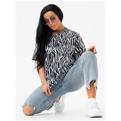 Футболка "Зебра" белый