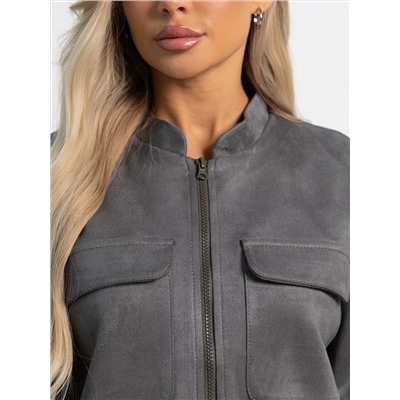 Бомбер Александра (графит) Б15302-2М