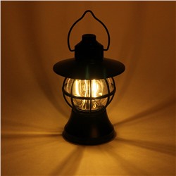 Фонарь кемпинговый подвесной 6 режимов 3LED+3TF, 19*13 см 3хAA