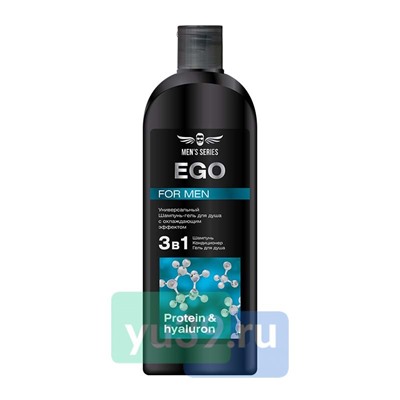 Шампунь-гель "Tolk EGO" формула протеина, мужской, 430гр,  (15) /шк.3043/