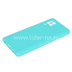 Задняя панель для Samsung Galaxy  A42 Силикон матовый (бирюза)