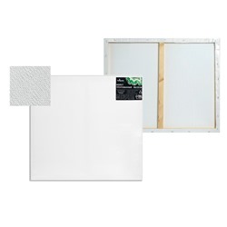 Холст на подрамнике, хлопок 100%, 1.6×90×120 см, акриловый грунт, среднезернистый, 380 г/м²