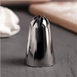 Насадка кондитерская KONFINETTA, d=3 см, выход d=1.7 см, нержавеющая сталь