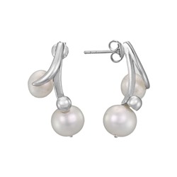 Серьги с жемчугом ТПСН.399ЖБ1.08