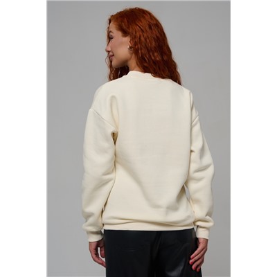 8576 женский свитшот оверсайз