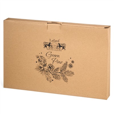 БЛЮДО СЕРВИРОВОЧНОЕ "GREEN PINE" 31*20*2,5 СМ