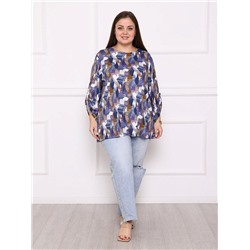Блузка Торрея синий ИвК