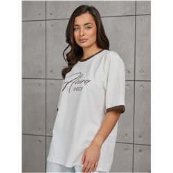 Футболка "Аура" Экрю женская