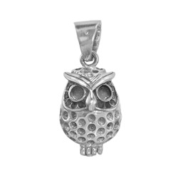 Подвеска 'Сова' серебряная ТТП.100БКN