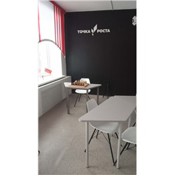 Стул SHT-ST29/S37 белый
                        белый / черный муар