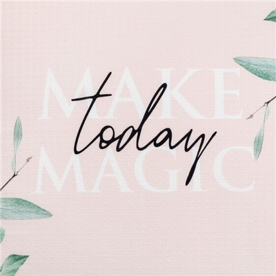 Полотенце Этель Make magic 40х73 см, 100% хлопок, вафля 160 г/м2