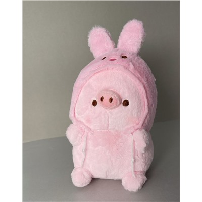Мягкая игрушка "Pig masquerade", pink, 30 см