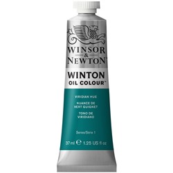 Краска масляная художественная Winsor&Newton "Winton", 37мл, туба, виридиан фтало